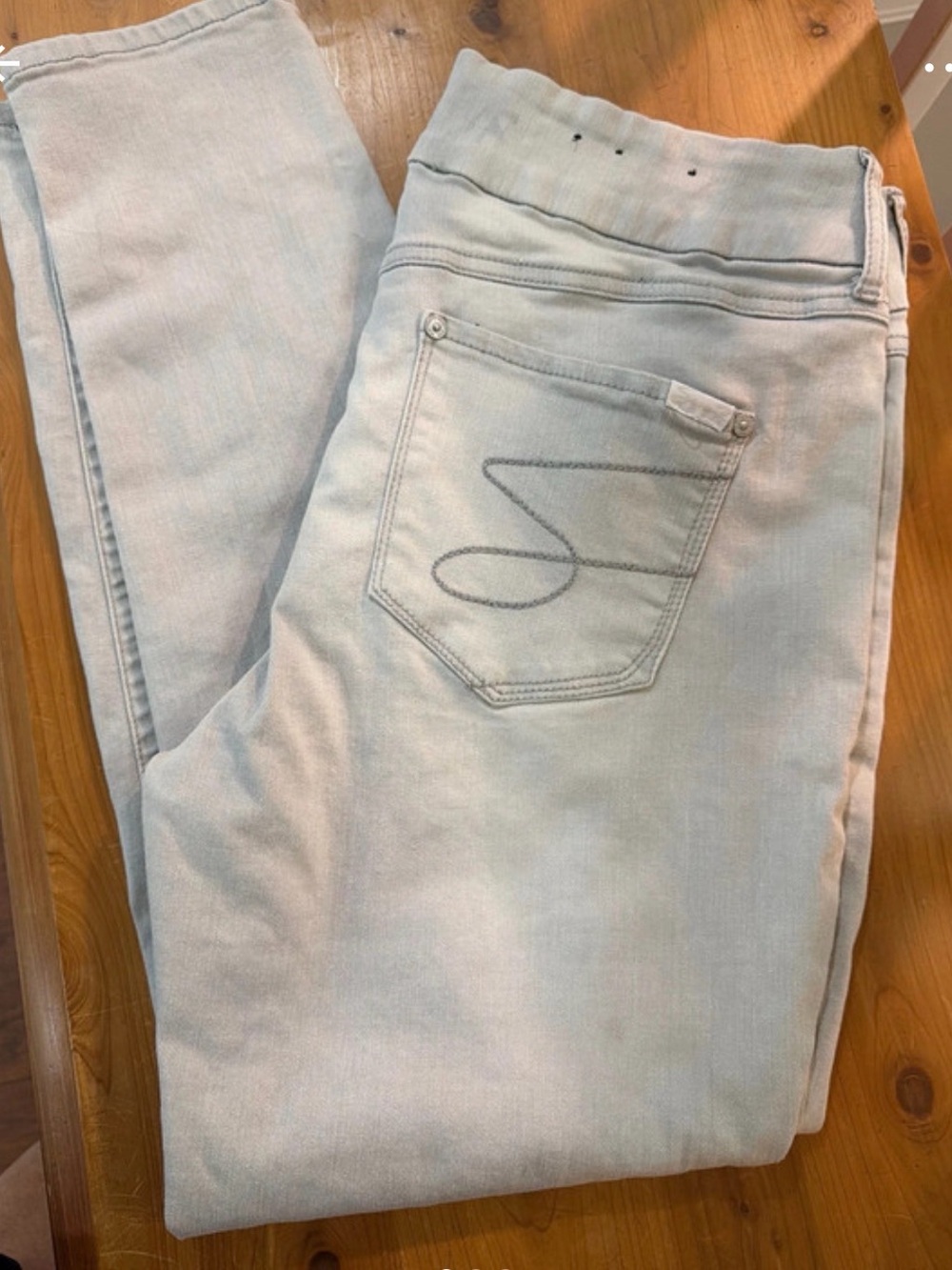 Seven - light grey women's Skinny Jeans - with tummy control